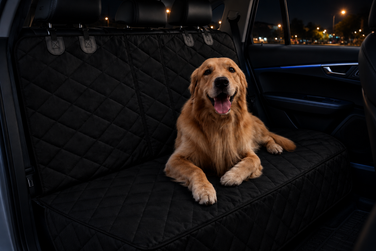 Waterproof car backseat cover for dogs